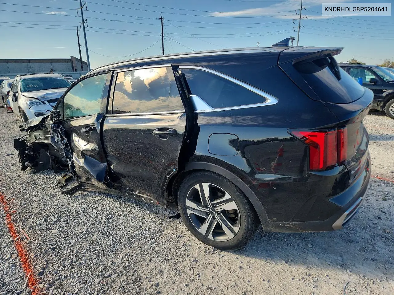 2023 KIA SORENTO VIN KNDRHDLG8P5204641 — фото 2