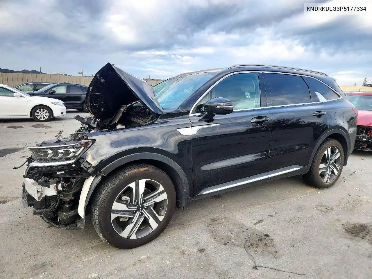 KIA SORENTO 2023, VIN KNDRKDLG3P5177334