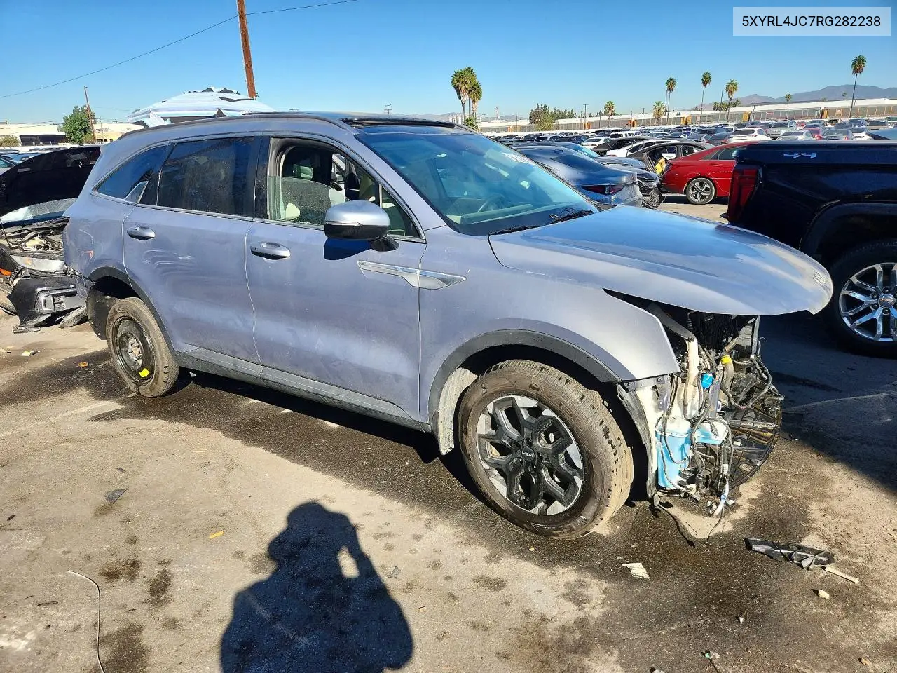 2024 KIA SORENTO VIN 5XYRL4JC7RG282238 — фото 4