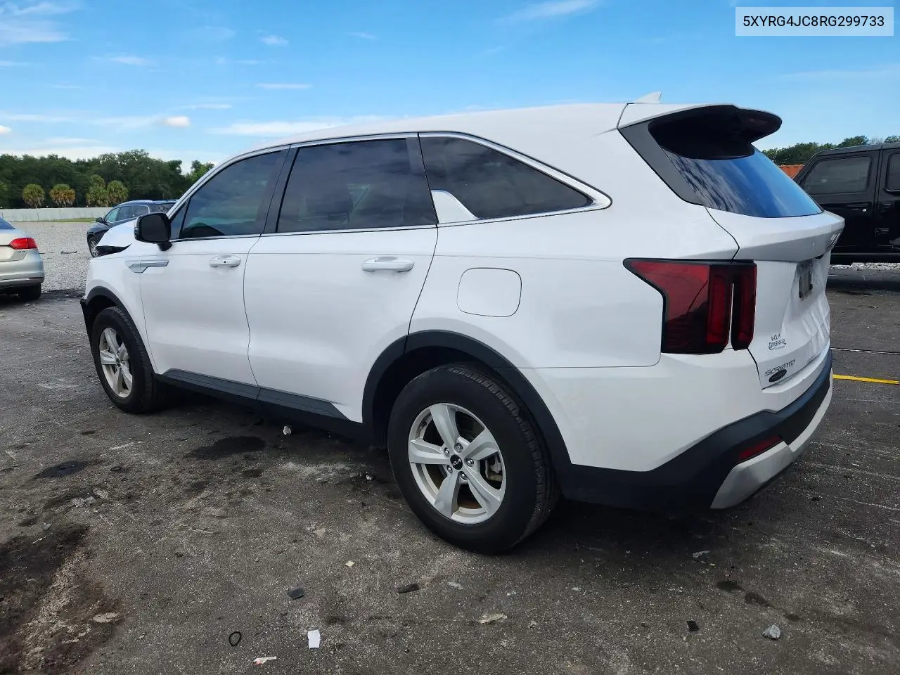 2024 KIA SORENTO VIN 5XYRG4JC8RG299733 — фото 2