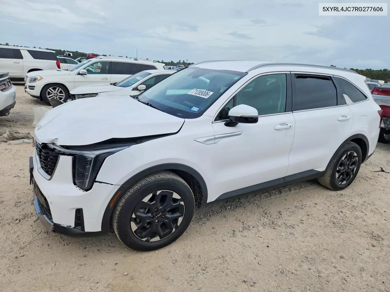 KIA SORENTO 2024, VIN 5XYRL4JC7RG277606