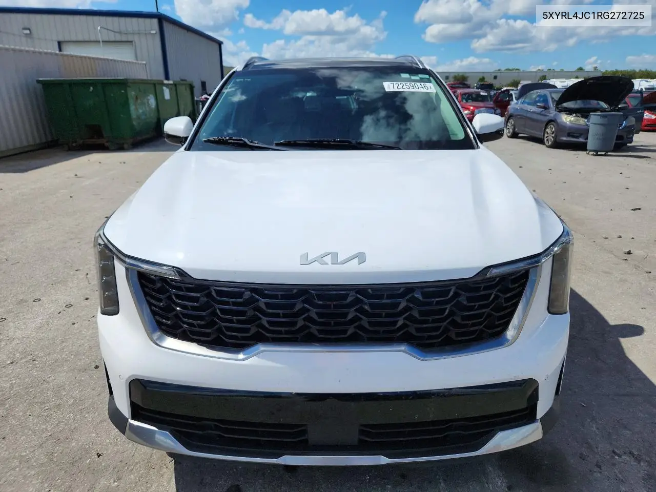 2024 KIA SORENTO VIN 5XYRL4JC1RG272725 — фото 5