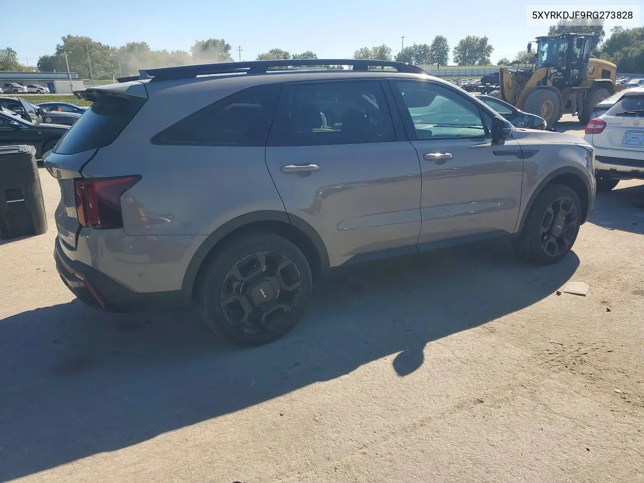 2024 KIA SORENTO VIN 5XYRKDJF9RG273828 — фото 3