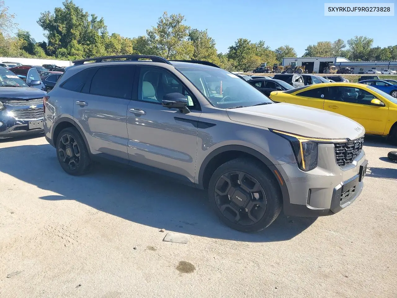 2024 KIA SORENTO VIN 5XYRKDJF9RG273828 — фото 4