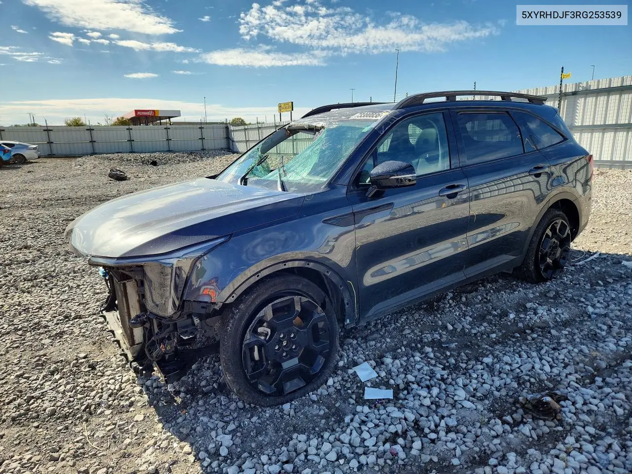 KIA SORENTO 2024, VIN 5XYRHDJF3RG253539