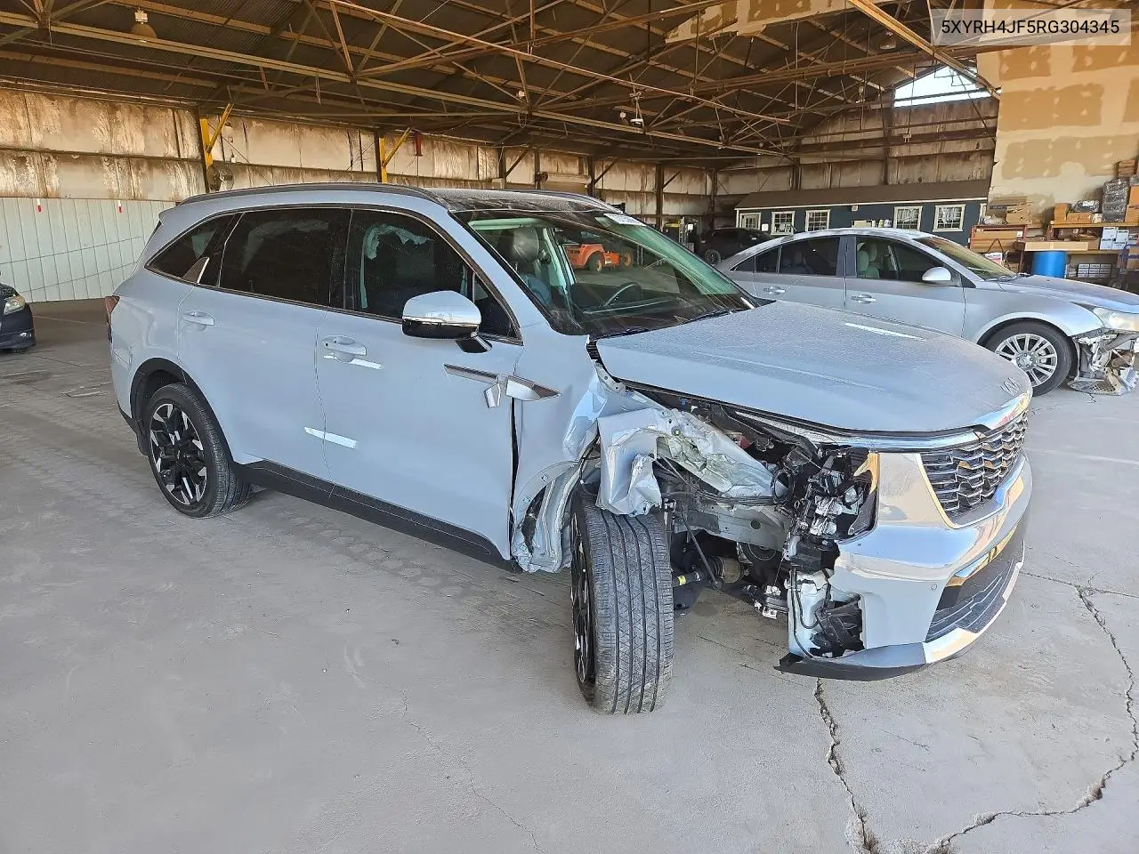 2024 KIA SORENTO VIN 5XYRH4JF5RG304345 — фото 4
