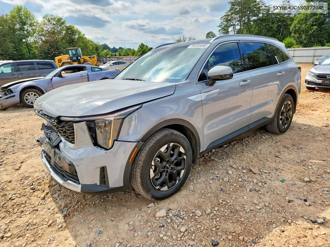 KIA SORENTO 2025, VIN 5XYRL4JC6SG372048