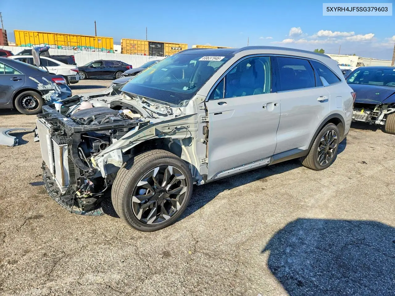 KIA SORENTO 2025, VIN 5XYRH4JF5SG379603