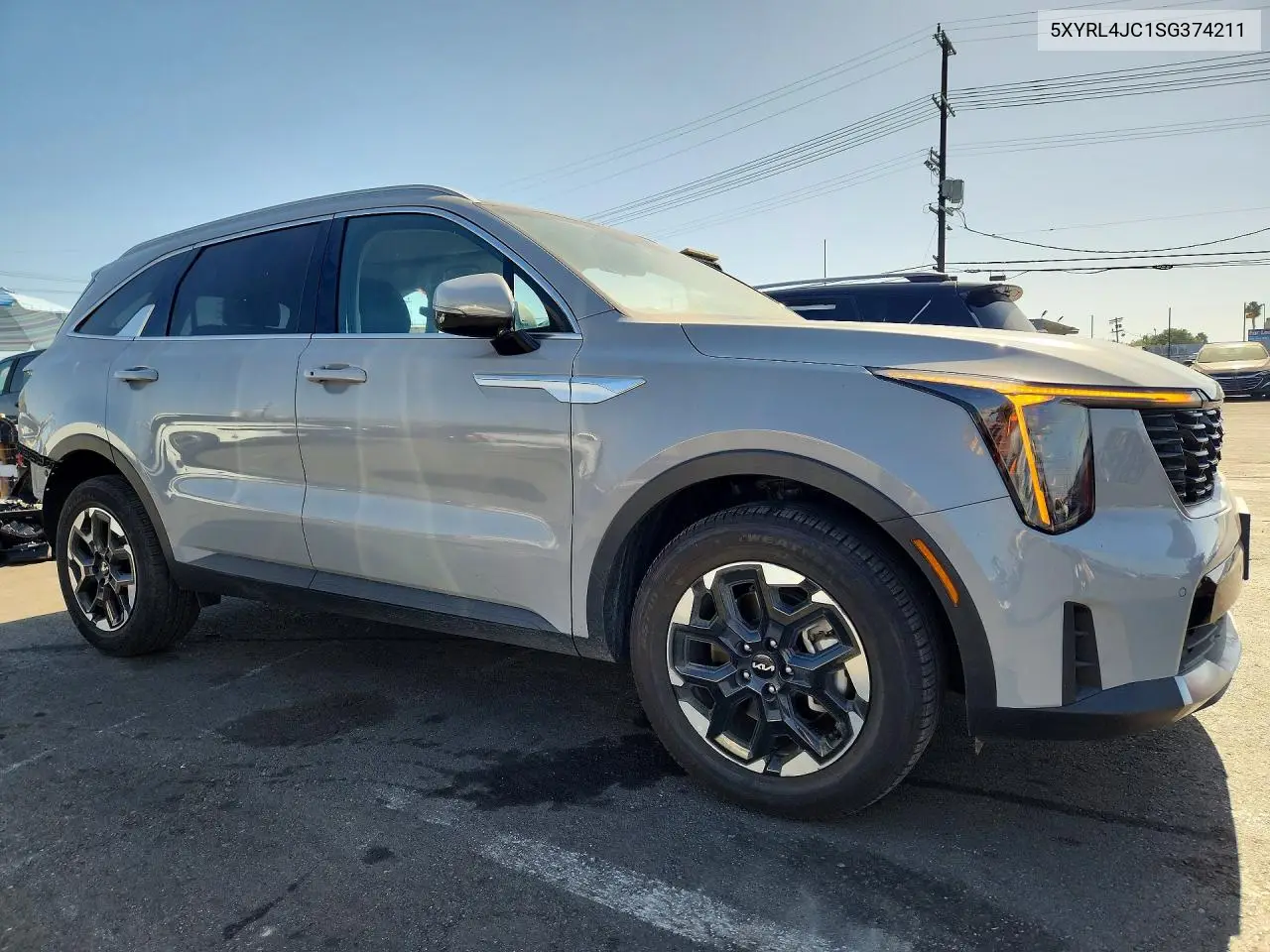 2025 KIA SORENTO VIN 5XYRL4JC1SG374211 — фото 4