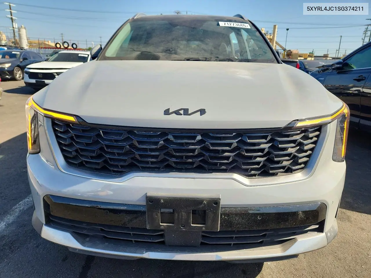2025 KIA SORENTO VIN 5XYRL4JC1SG374211 — фото 5