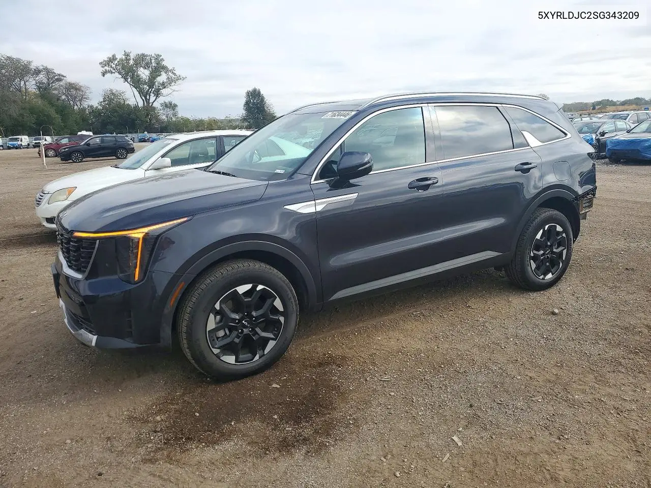 KIA SORENTO 2025, VIN 5XYRLDJC2SG343209