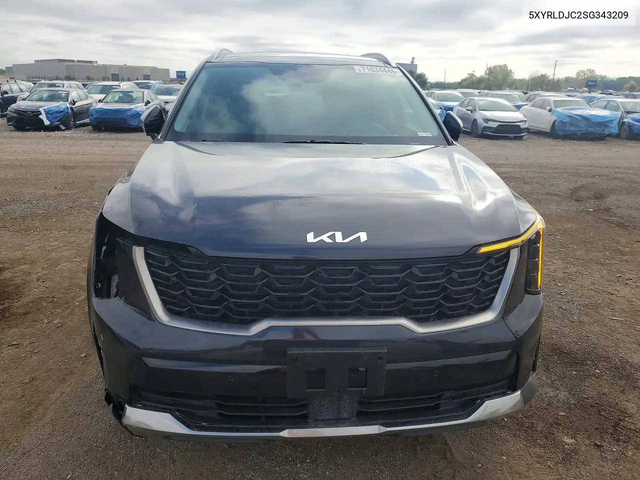 2025 KIA SORENTO VIN 5XYRLDJC2SG343209 — фото 5