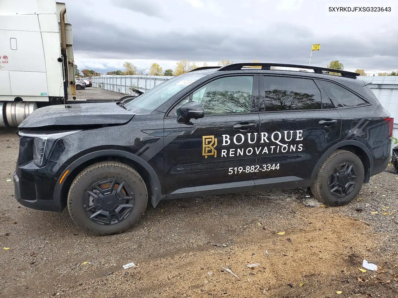 KIA SORENTO 2025, VIN 5XYRKDJFXSG323643