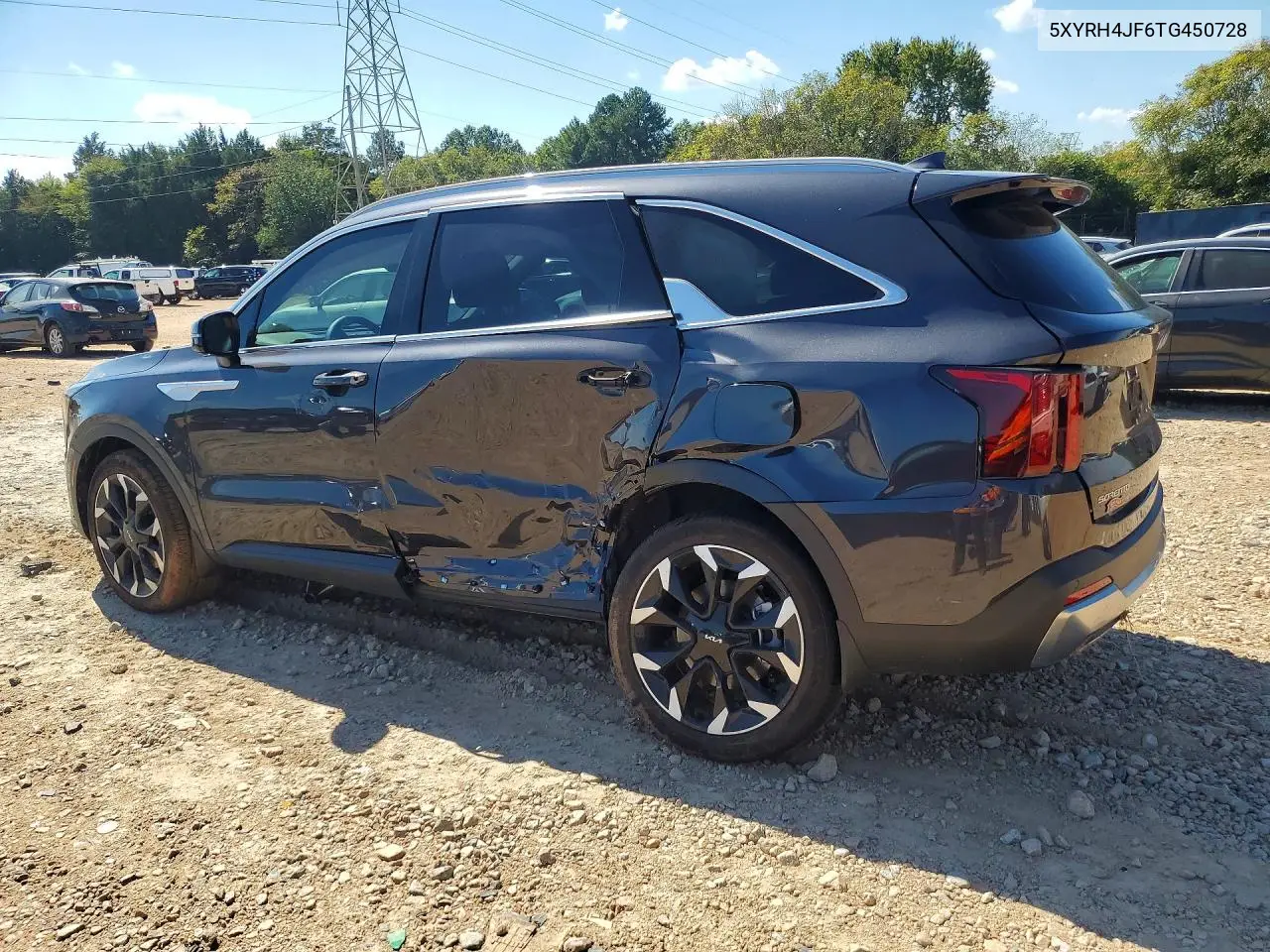 2026 KIA SORENTO VIN 5XYRH4JF6TG450728 — фото 2
