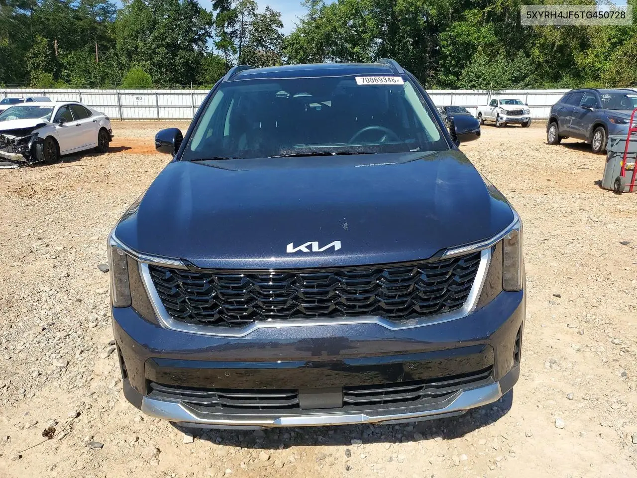 2026 KIA SORENTO VIN 5XYRH4JF6TG450728 — фото 5