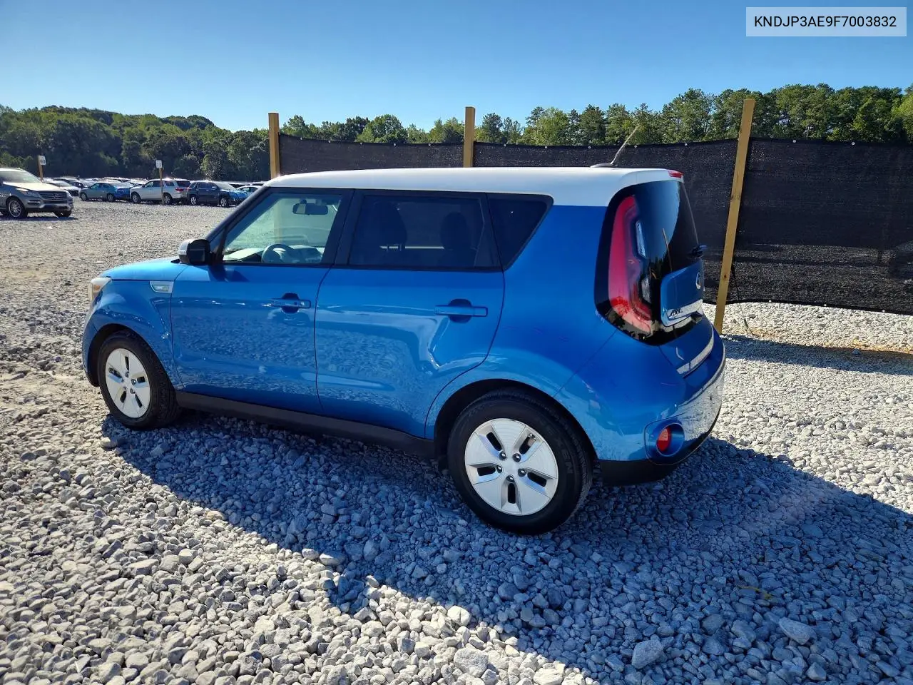 2015 KIA SOUL EV VIN KNDJP3AE9F7003832 — фото 2