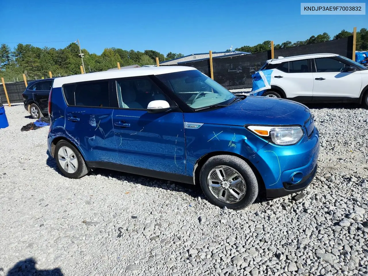 2015 KIA SOUL EV VIN KNDJP3AE9F7003832 — фото 4