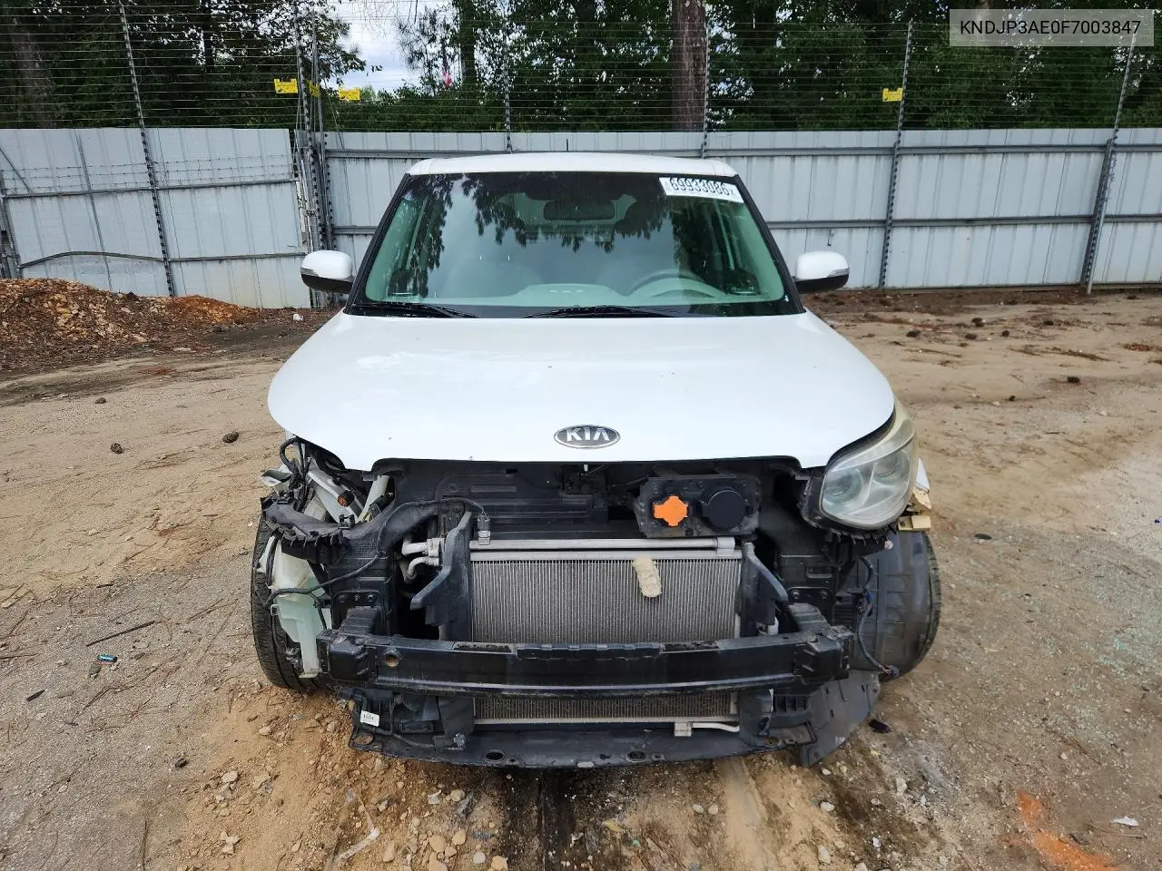 2015 KIA SOUL EV VIN KNDJP3AE0F7003847 — фото 5