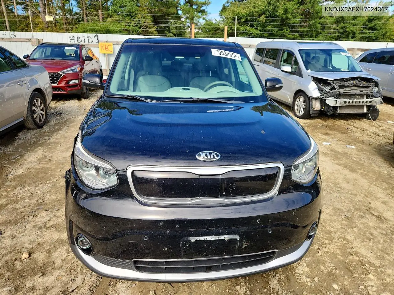 2017 KIA SOUL EV VIN KNDJX3AEXH7024367 — фото 5