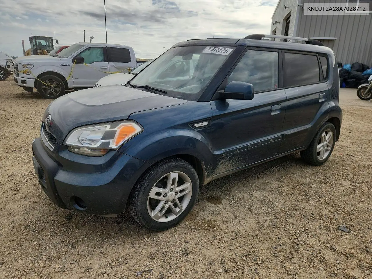KIA SOUL 2010, VIN KNDJT2A28A7028712