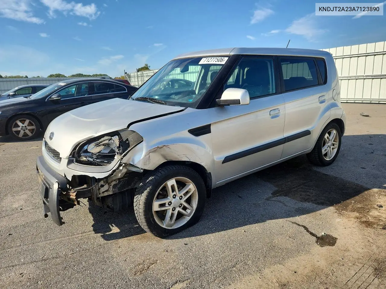 KIA SOUL 2010, VIN KNDJT2A23A7123890