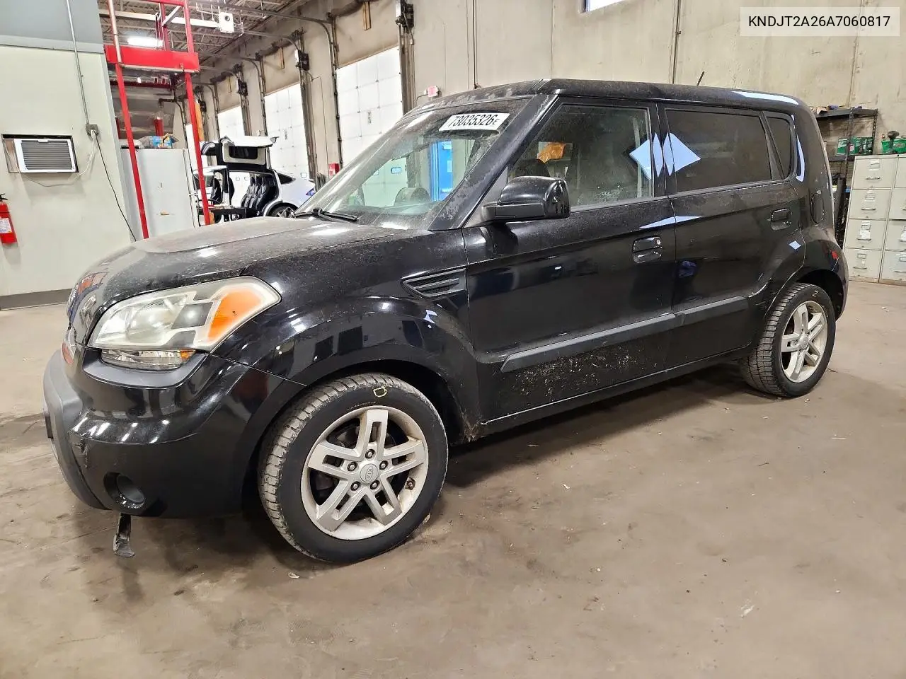 KIA SOUL 2010, VIN KNDJT2A26A7060817