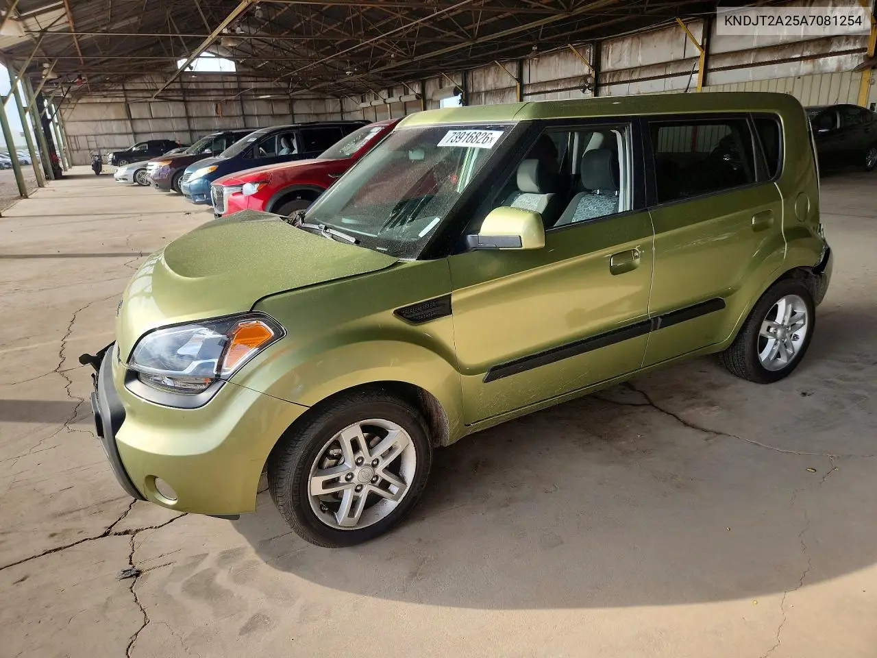 KIA SOUL 2010, VIN KNDJT2A25A7081254