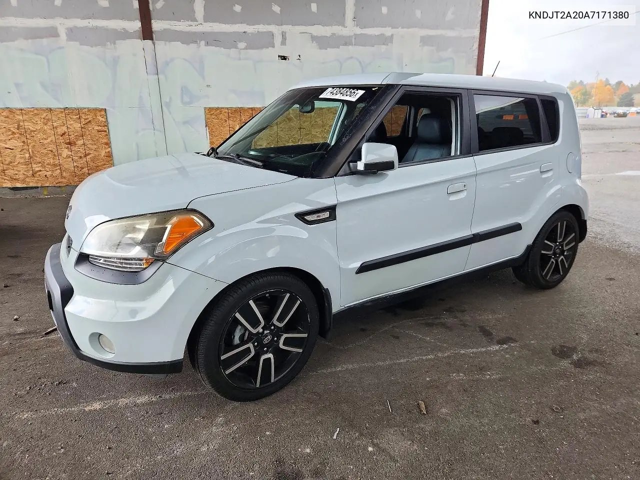 KIA SOUL 2010, VIN KNDJT2A20A7171380