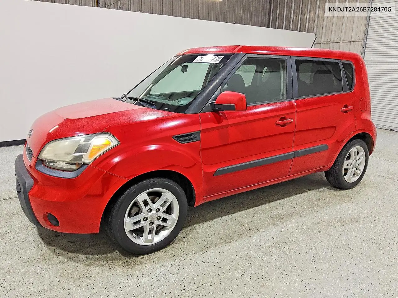 KIA SOUL 2011, VIN KNDJT2A26B7284705