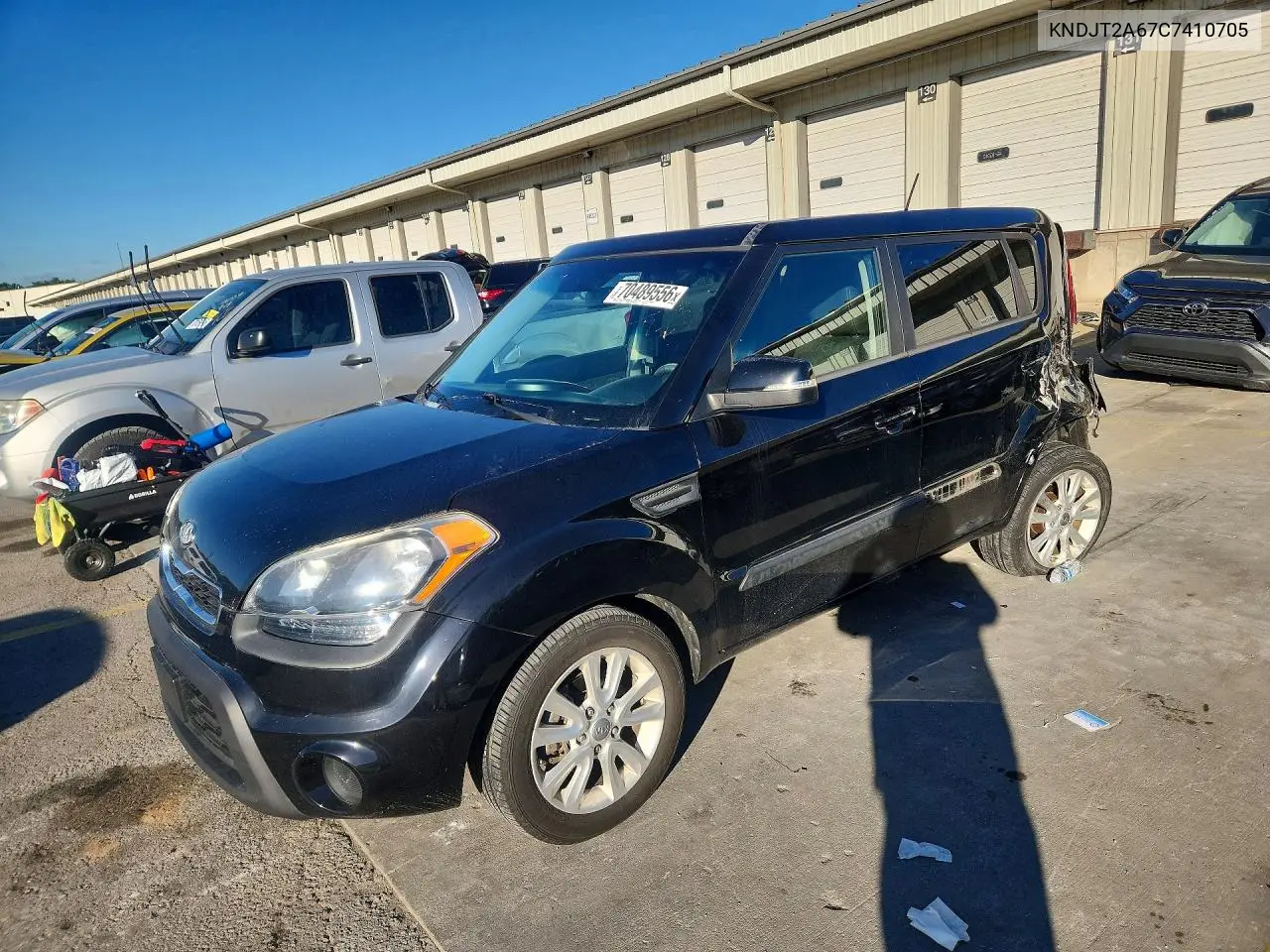 KIA SOUL 2012, VIN KNDJT2A67C7410705