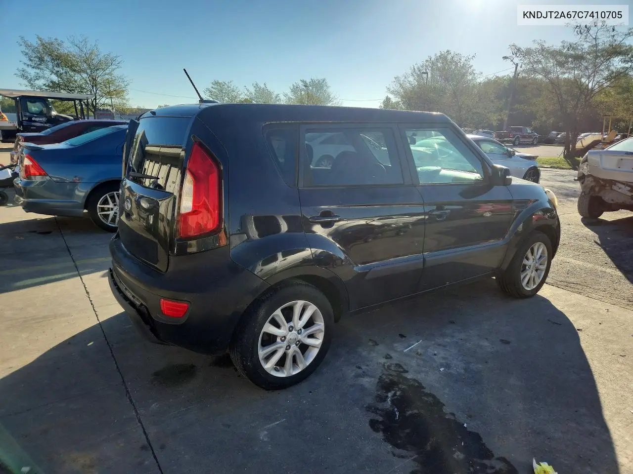 2012 KIA SOUL VIN KNDJT2A67C7410705 — фото 3