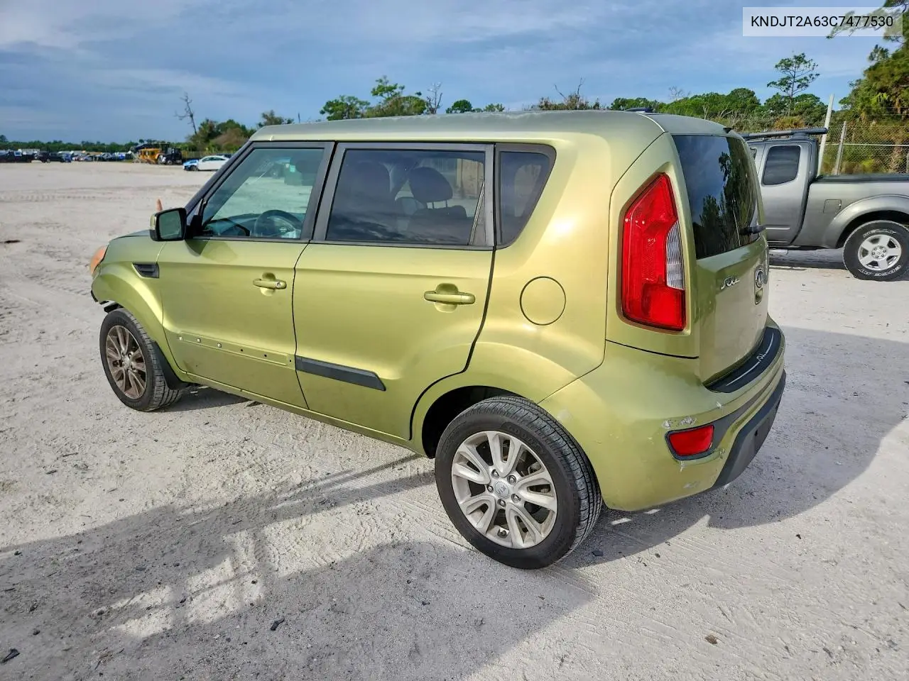 2012 KIA SOUL VIN KNDJT2A63C7477530 — фото 2