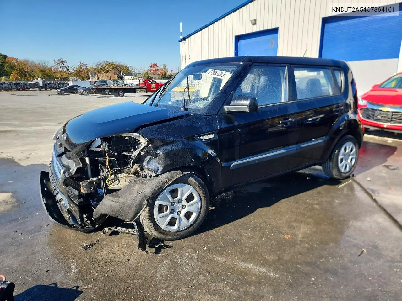 KIA SOUL 2012, VIN KNDJT2A54C7364161