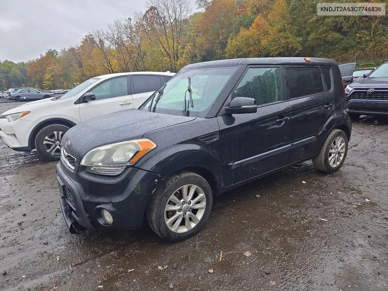 KIA SOUL 2012, VIN KNDJT2A63C7746836