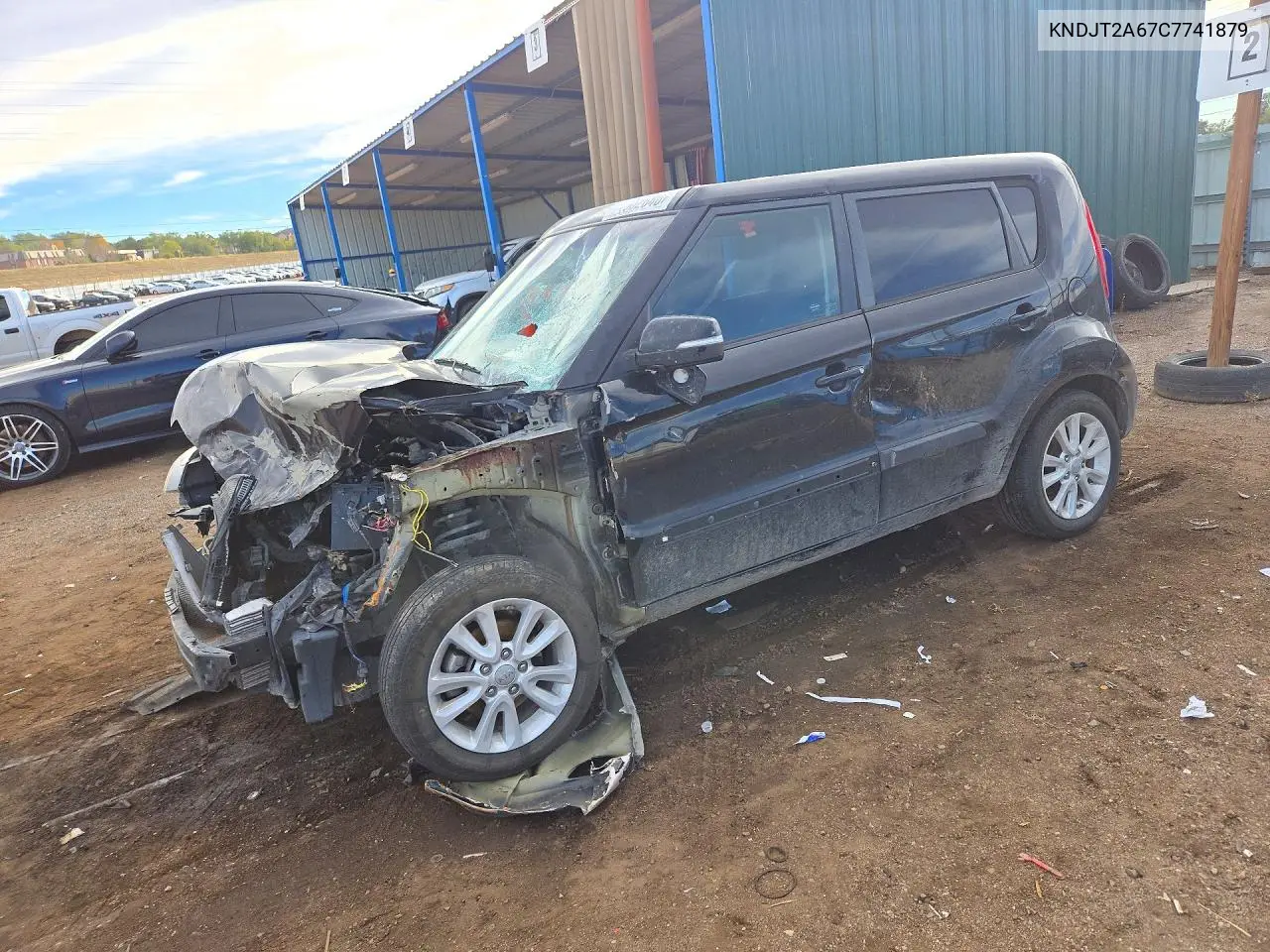 KIA SOUL 2012, VIN KNDJT2A67C7741879