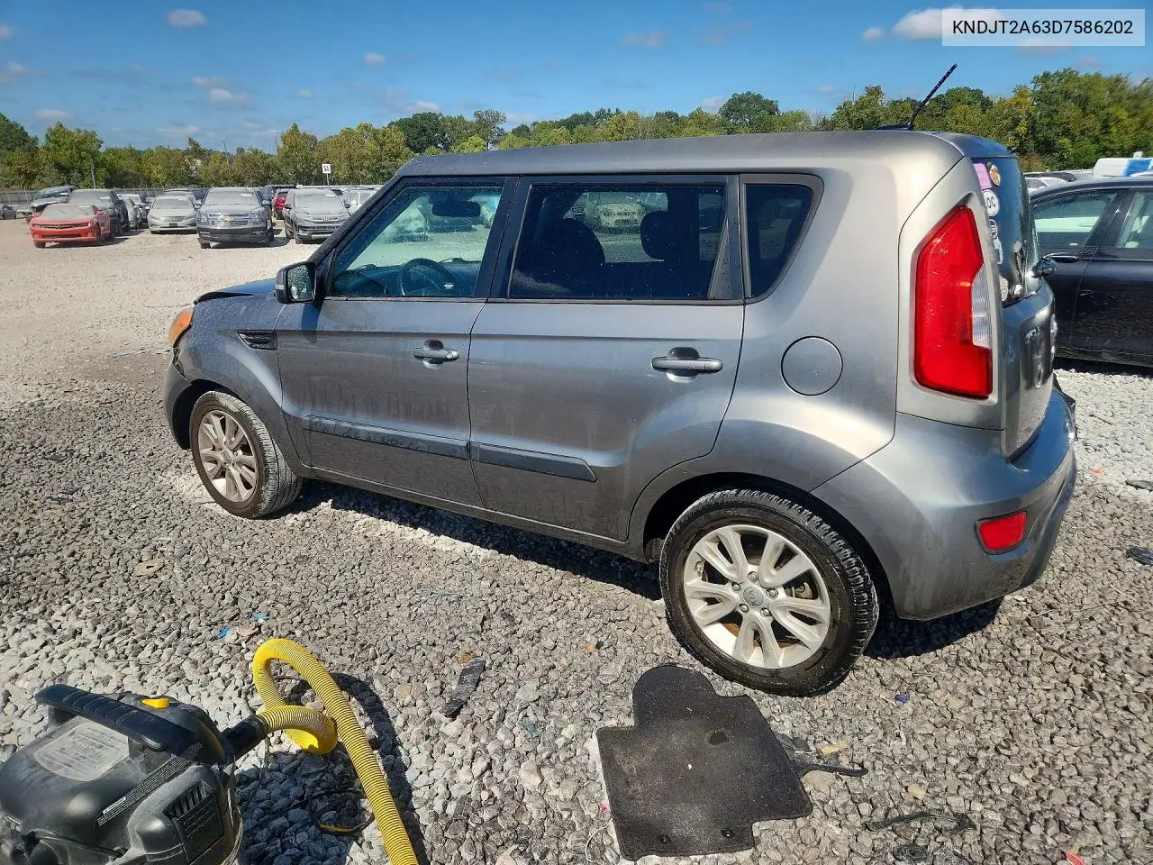 2013 KIA SOUL VIN KNDJT2A63D7586202 — фото 2