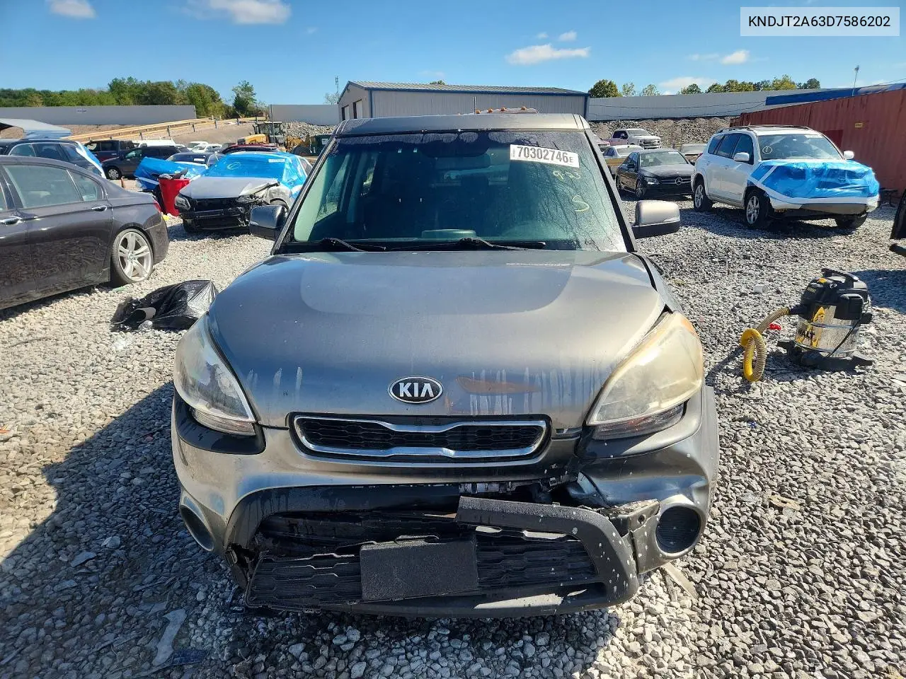 2013 KIA SOUL VIN KNDJT2A63D7586202 — фото 5
