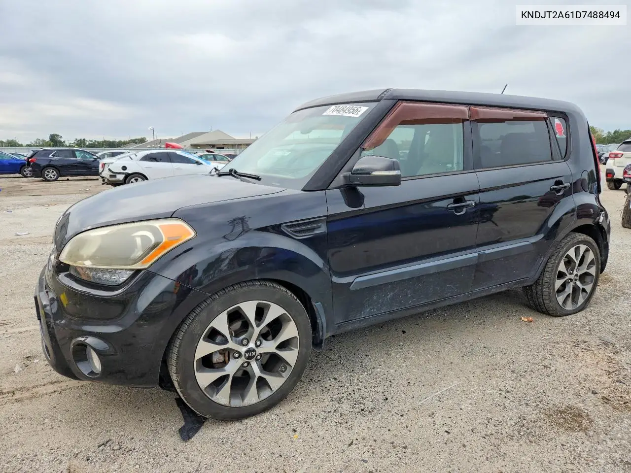 KIA SOUL 2013, VIN KNDJT2A61D7488494