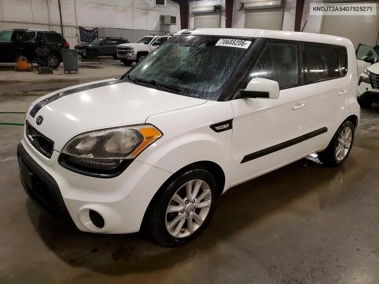 KIA SOUL 2013, VIN KNDJT2A54D7525271