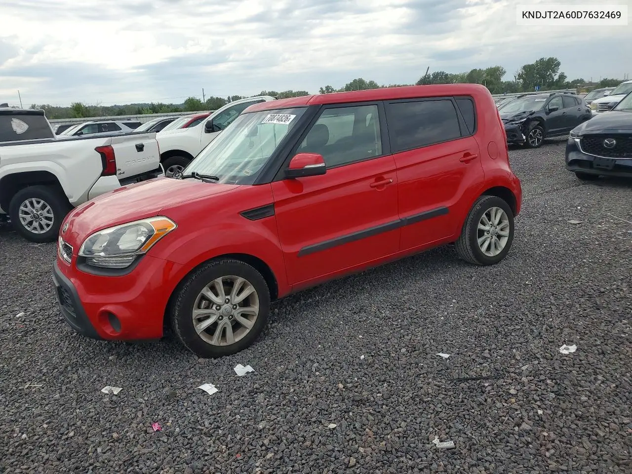 KIA SOUL 2013, VIN KNDJT2A60D7632469