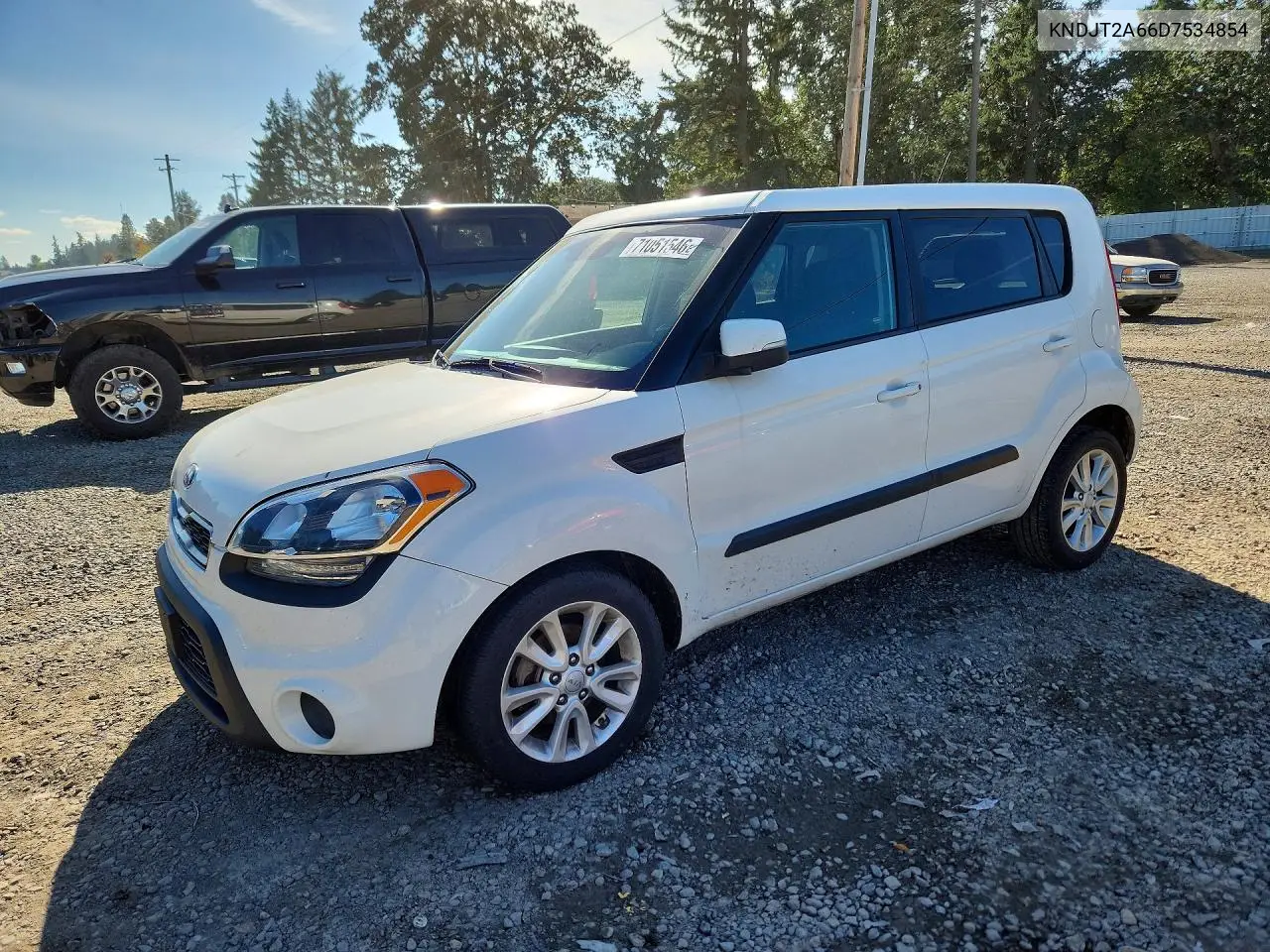 KIA SOUL 2013, VIN KNDJT2A66D7534854