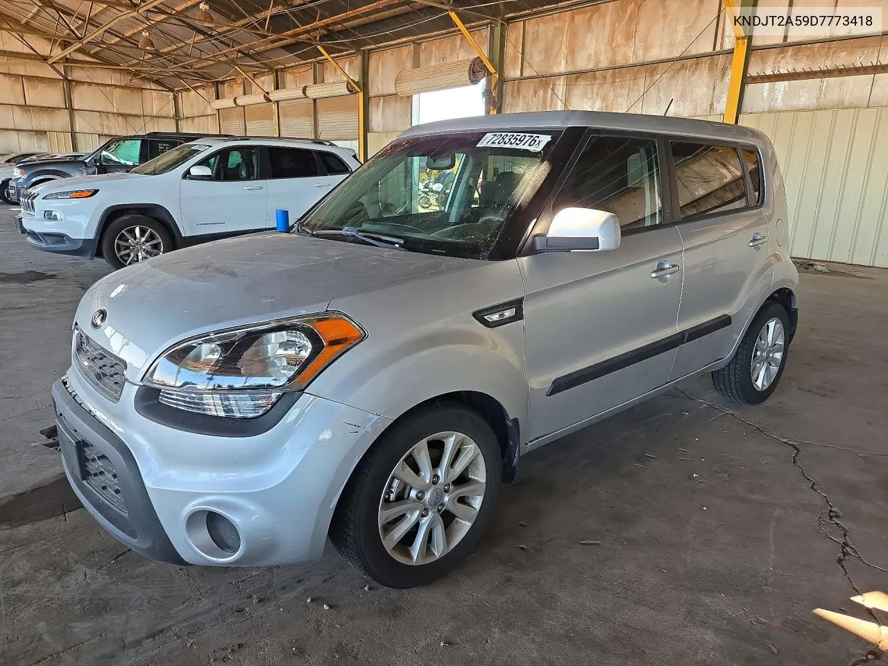 KIA SOUL 2013, VIN KNDJT2A59D7773418