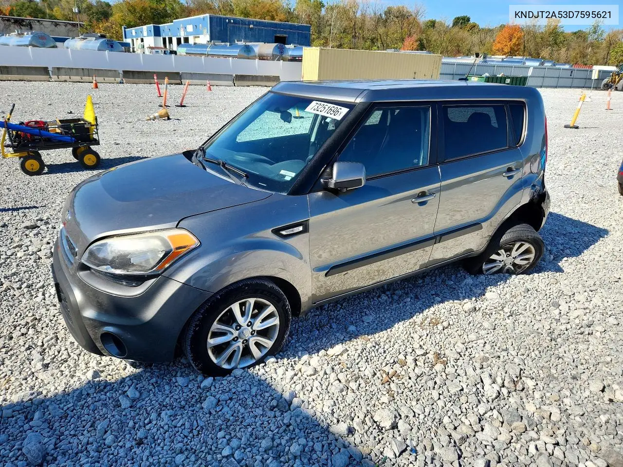 KIA SOUL 2013, VIN KNDJT2A53D7595621