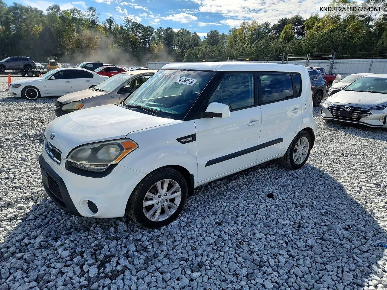 KIA SOUL 2013, VIN KNDJT2A58D7764063