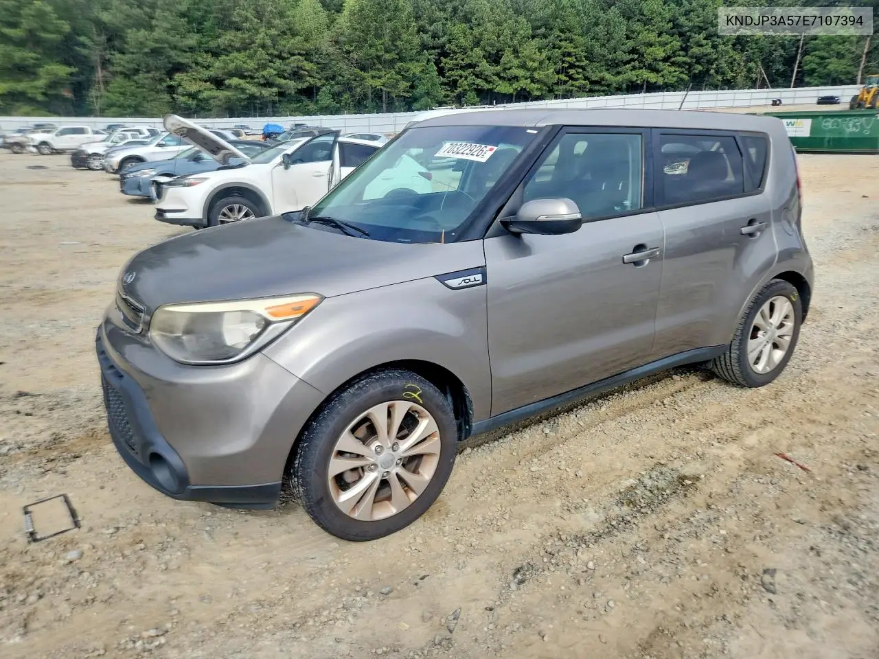 KIA SOUL 2014, VIN KNDJP3A57E7107394
