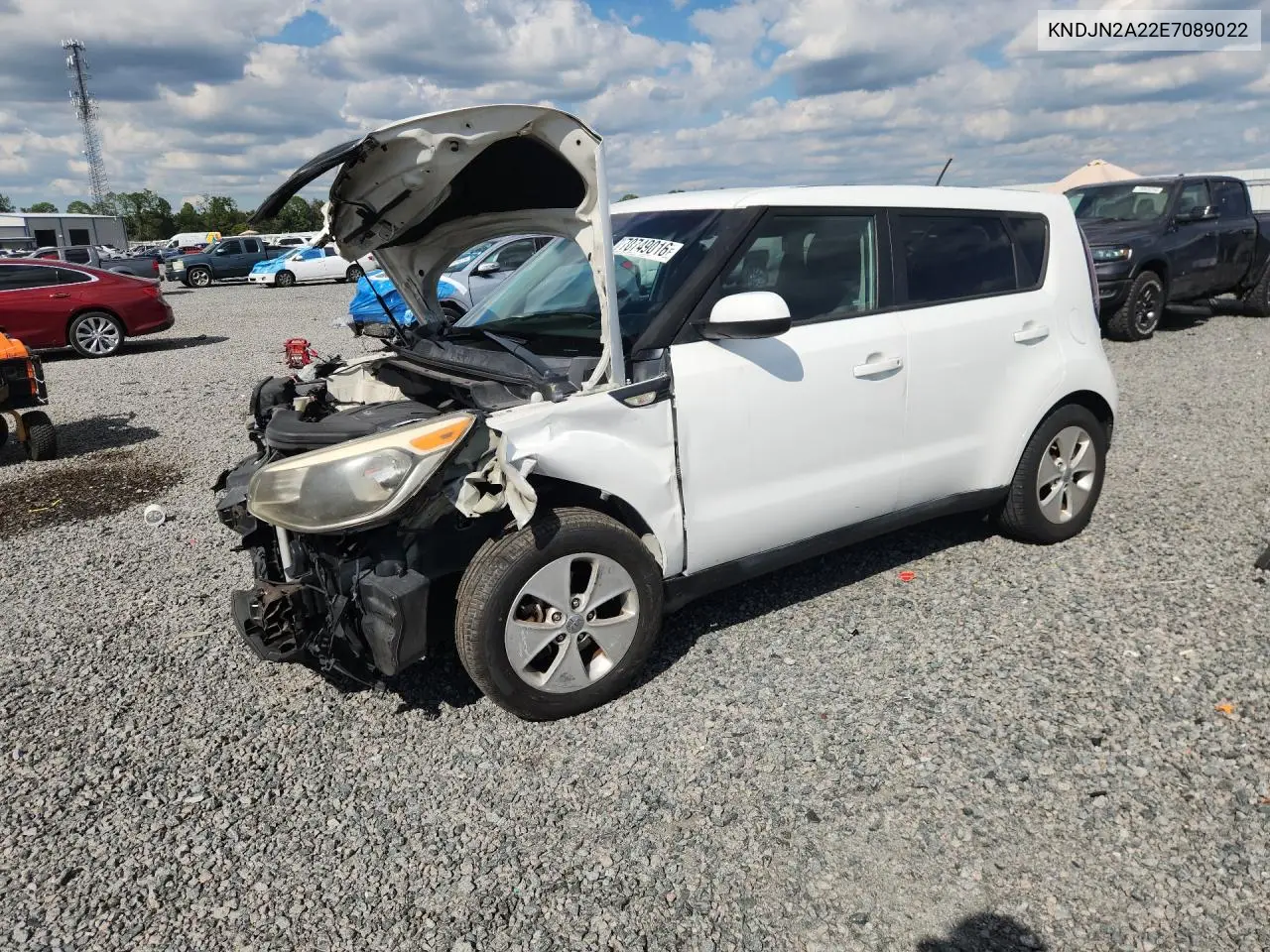 KIA SOUL 2014, VIN KNDJN2A22E7089022