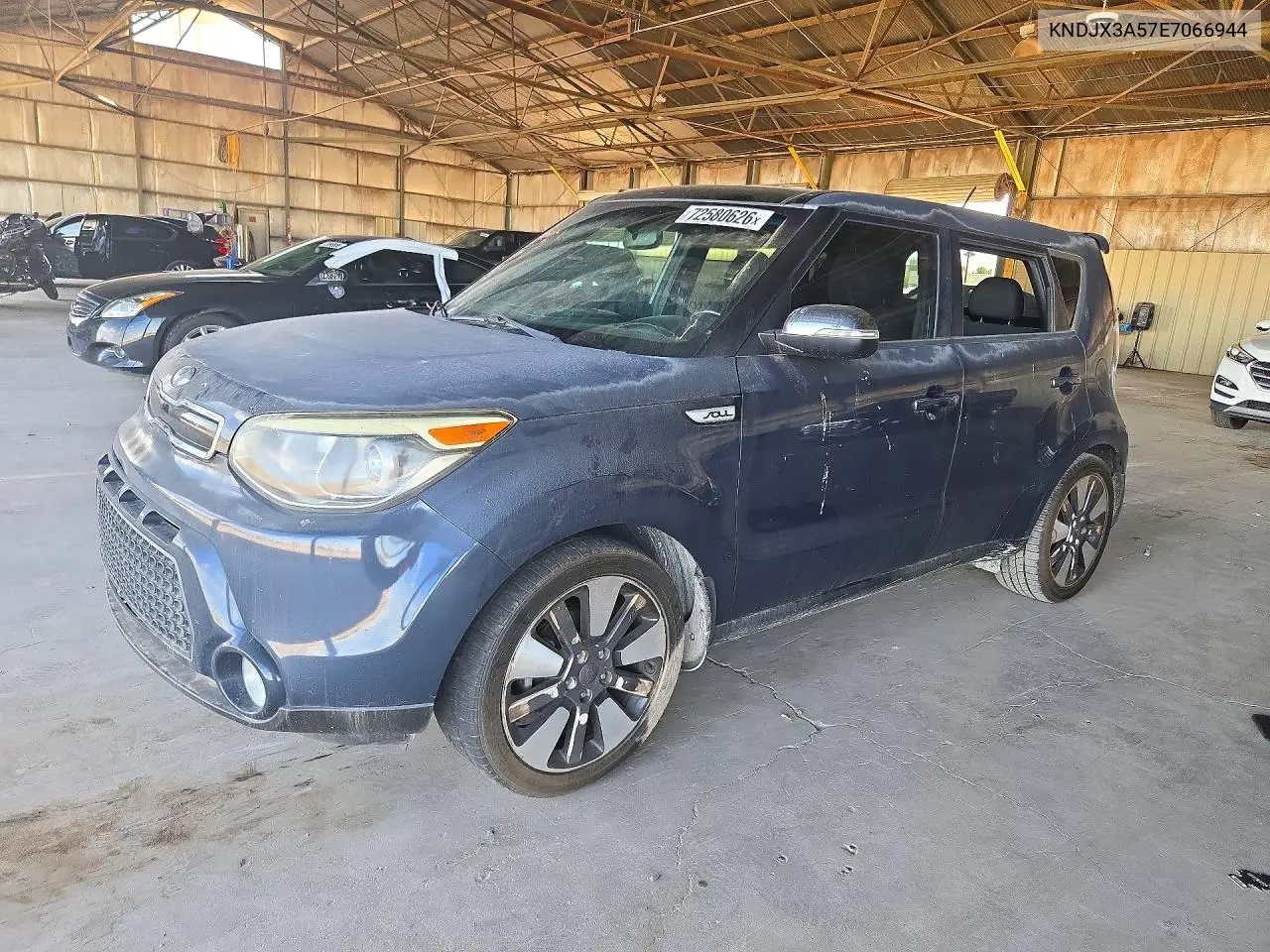 KIA SOUL 2014, VIN KNDJX3A57E7066944