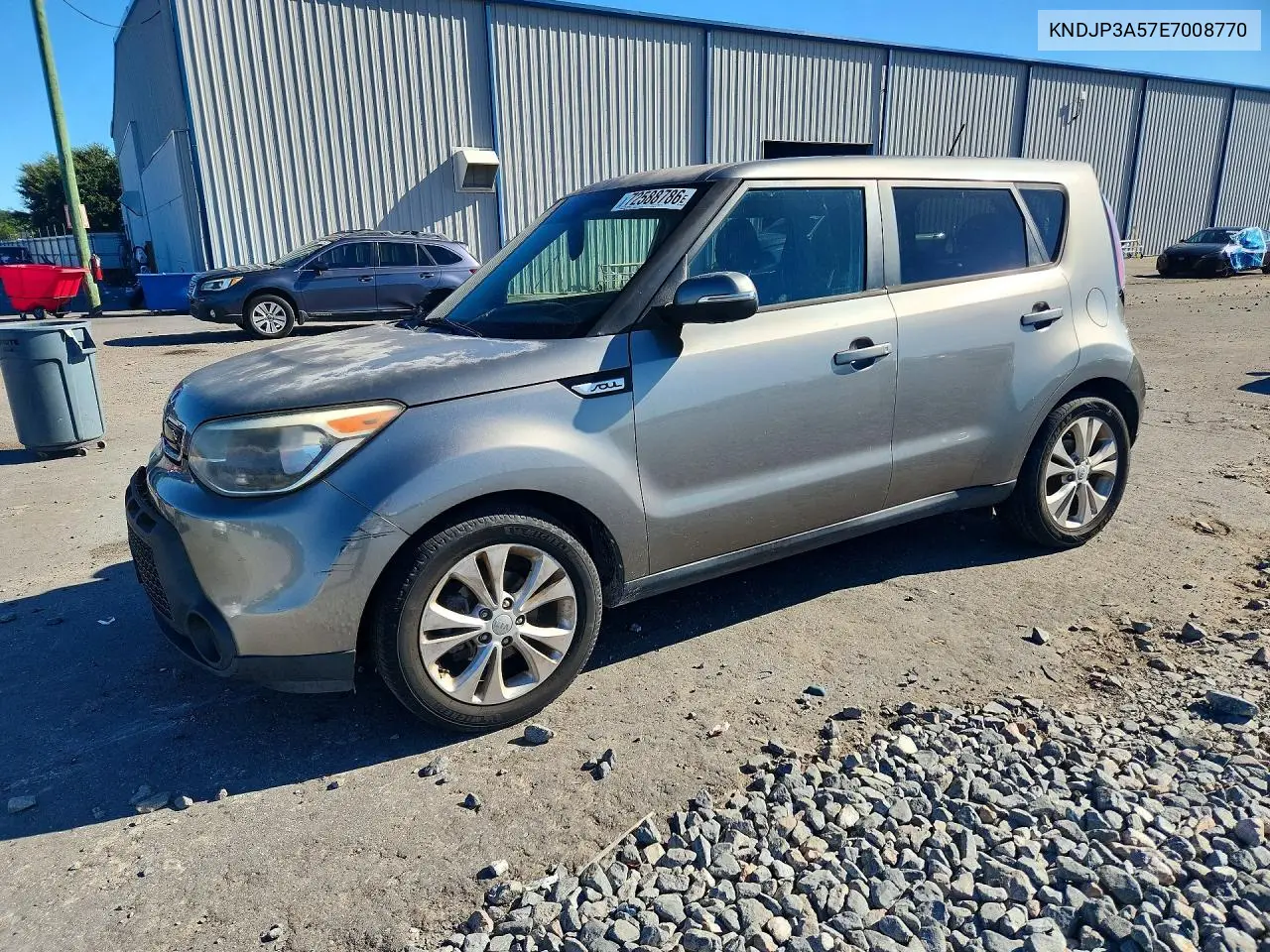 KIA SOUL 2014, VIN KNDJP3A57E7008770