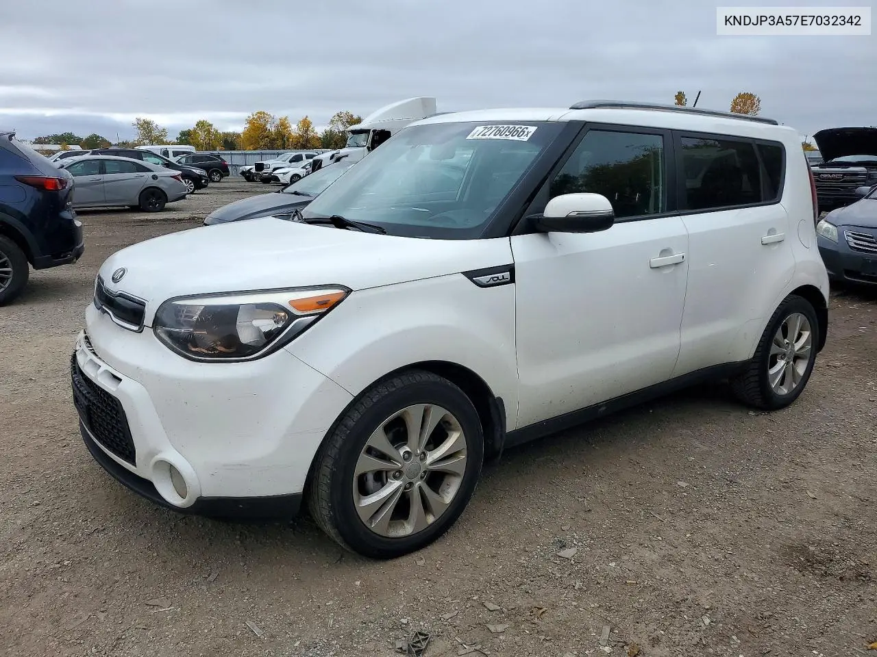 KIA SOUL 2014, VIN KNDJP3A57E7032342