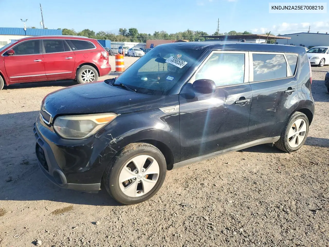 KIA SOUL 2014, VIN KNDJN2A25E7008210